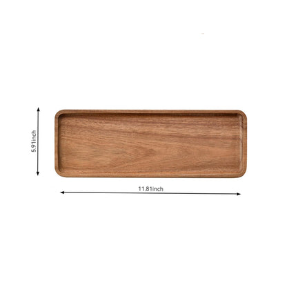 carpentray 12x6 inch mango wooden tray