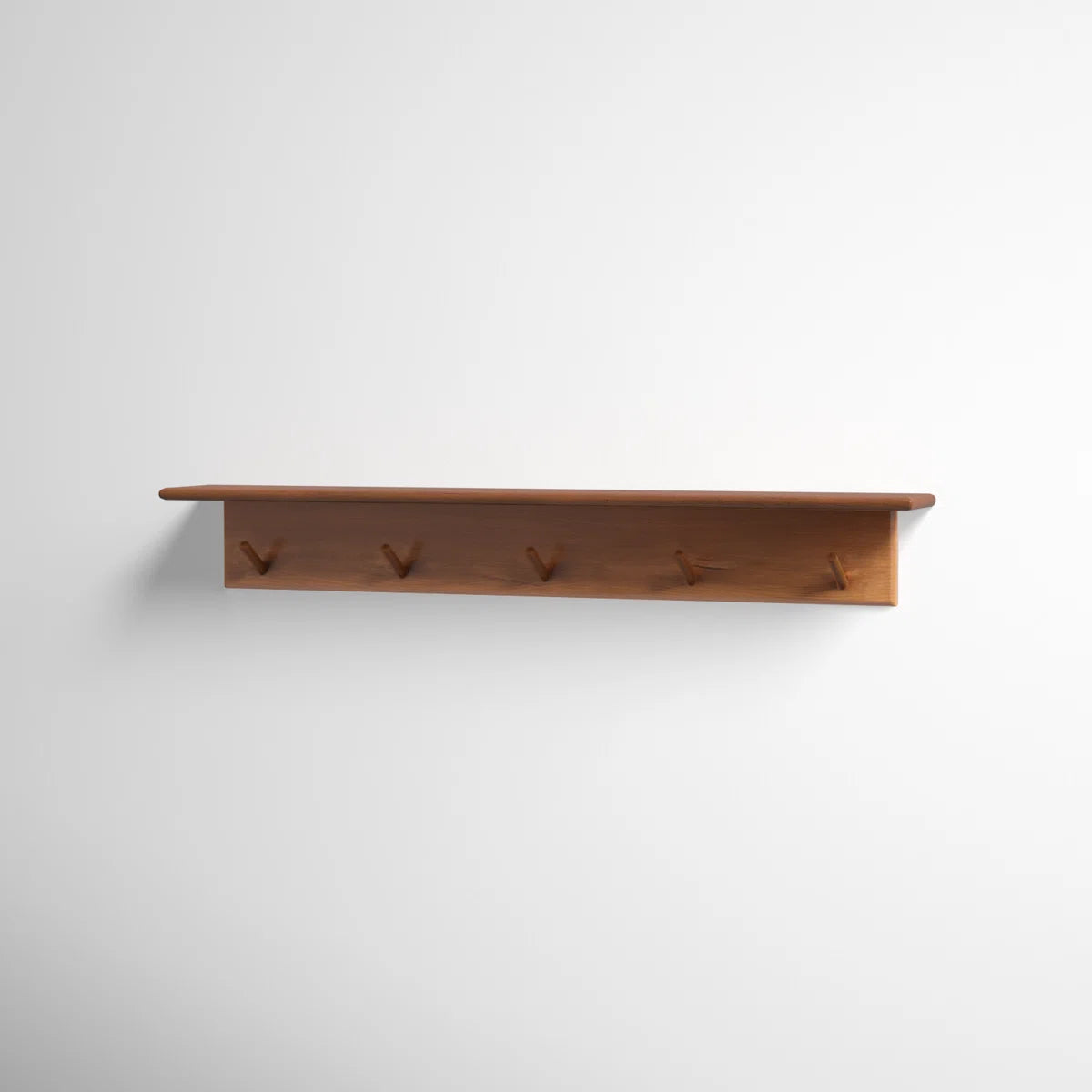Carpentray Wooden Wall Hooks with 5 Hooks