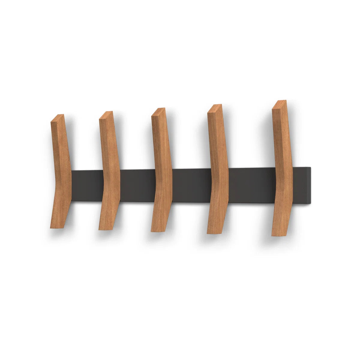 Carpentray Wooden Wall Hooks With 5 Hooks