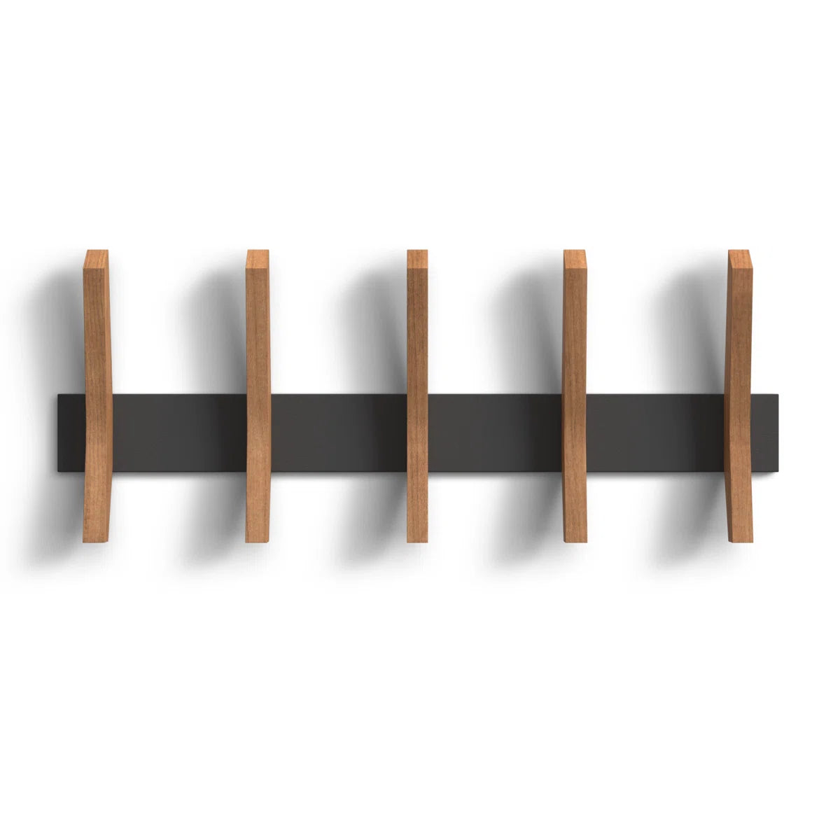Carpentray Wooden Wall Hooks With 5 Hooks