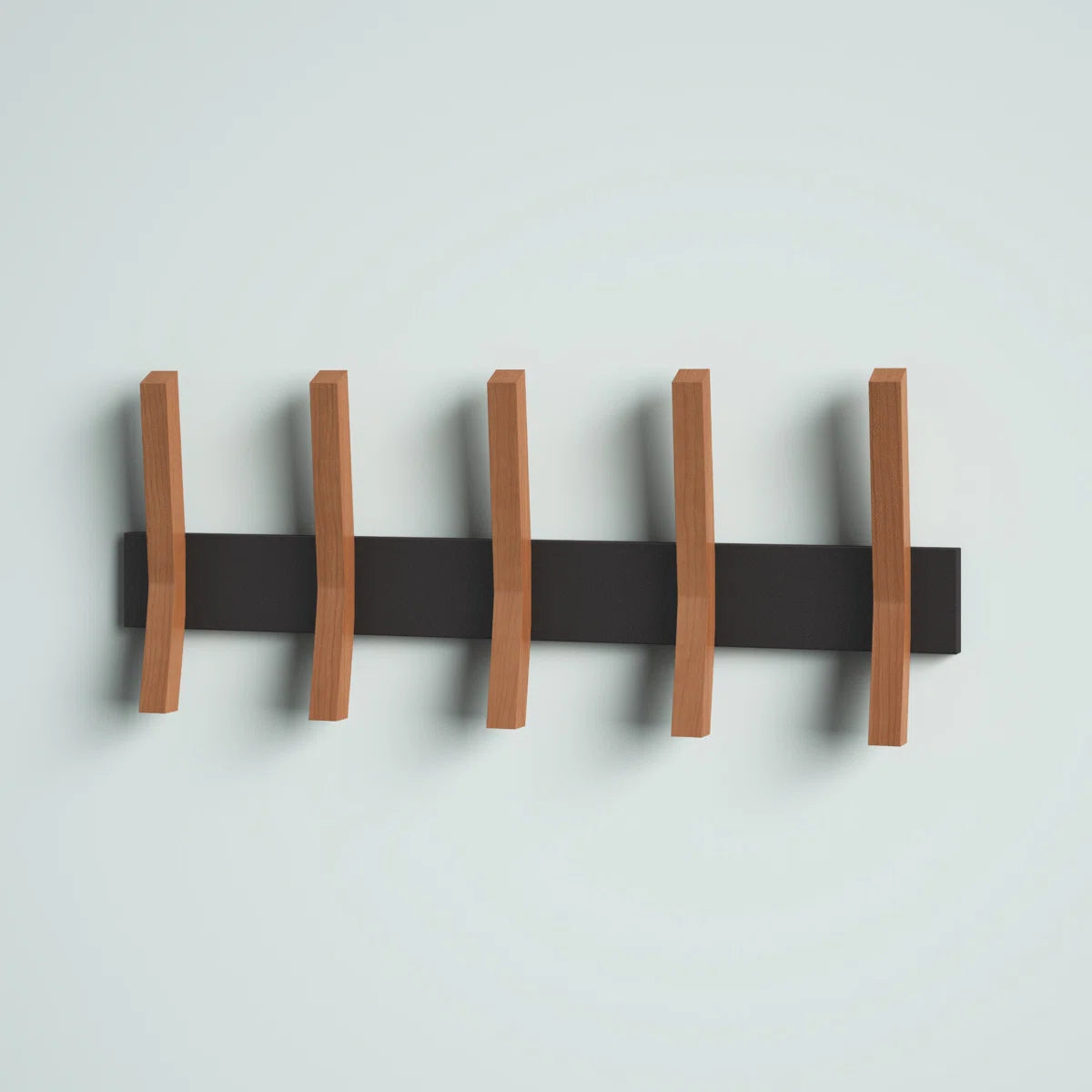 Carpentray Wooden Wall Hooks With 5 Hooks