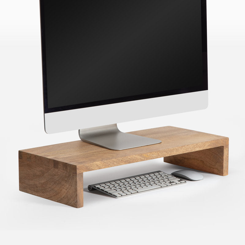 Carpentray Wooden Monitor Riser