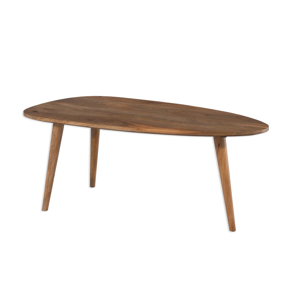 Carpentray Oval Wooden Coffee Table