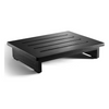 Carpentray 3.5in Height Wooden Step Stool for Adults (Black)Carpentray Home