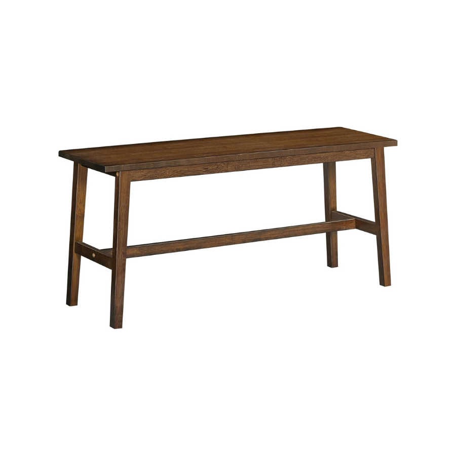 carpentray dining bench, farmhouse kitchen table bench, kitchen & living room furniture, easy to assemble, sturdy and stable,