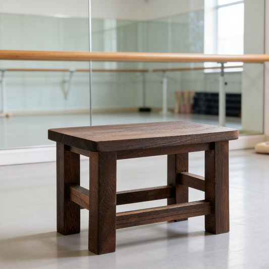 Carpentray Wooden Step Stool, Heavy Duty One Step Stool