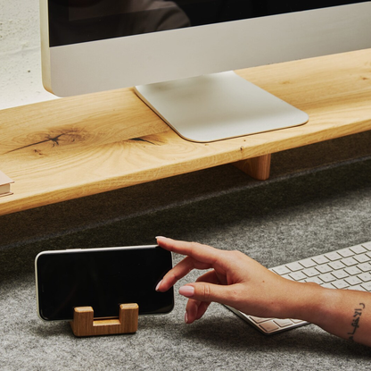 carpentray wooden mobile stand