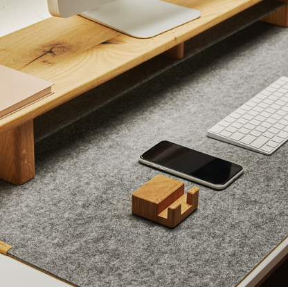 carpentray wooden mobile stand