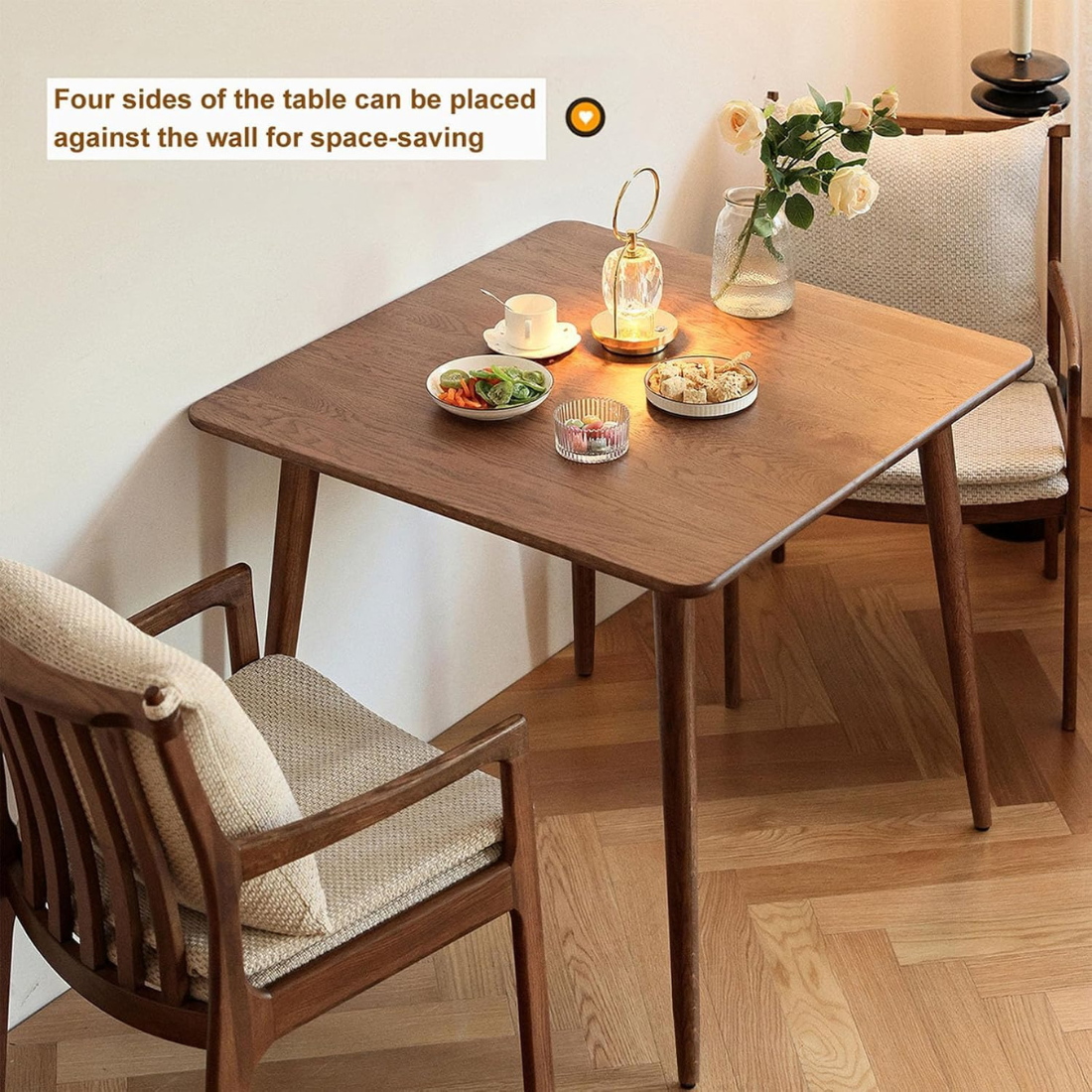 Carpentray 80cm square Dining Table