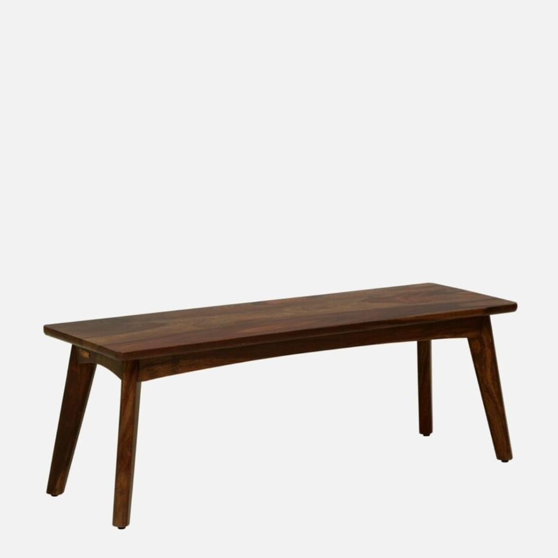 carpentray 100cm Long Solid Sheesham Wood Dining Bench for Living Room