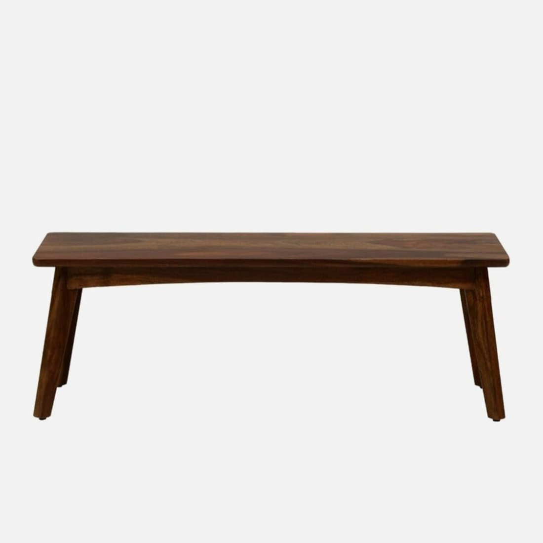 carpentray 100cm Long Solid Sheesham Wood Dining Bench for Living Room