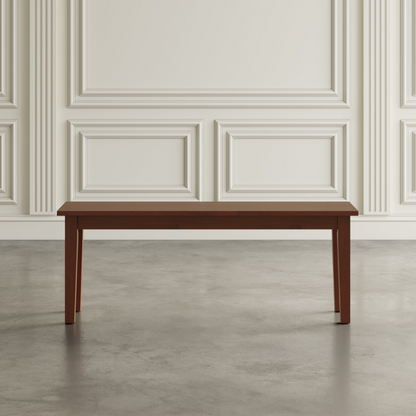 carpentray 100cm long wooden bench