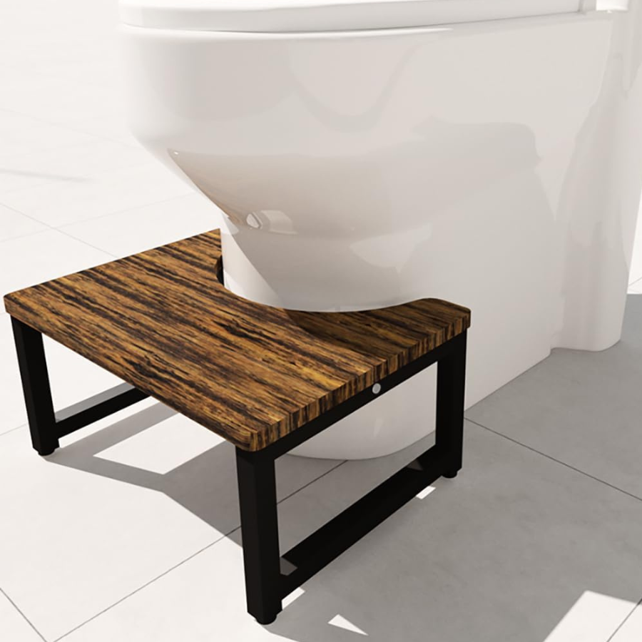 carpentray 7 inch height bathroom toilet stool, versatile stool
