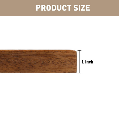 carpentray rectangular wooden tray 16"-100% natural walnut wood serving platter