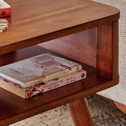 carpentray wooden end table for living room