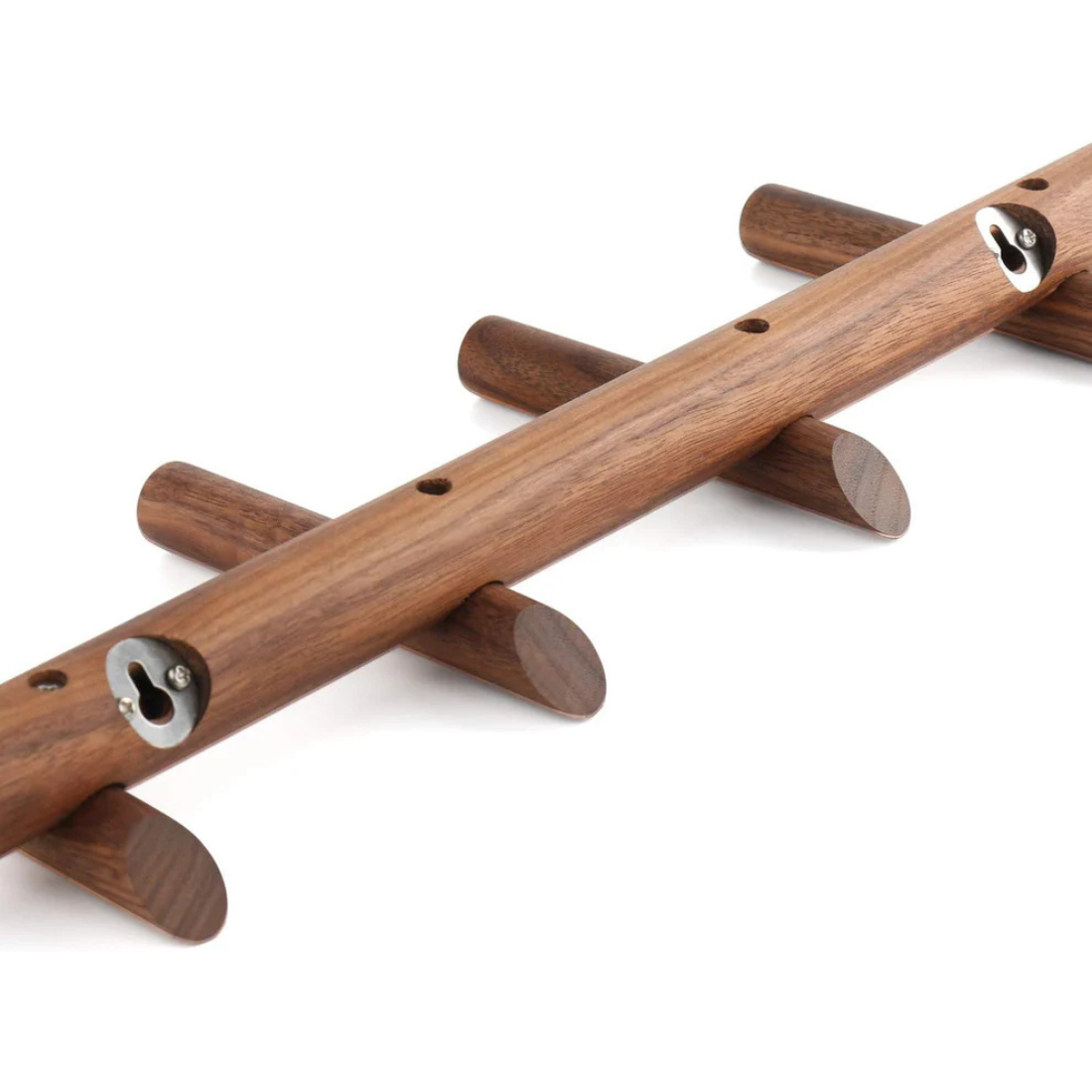 carpentray wooden wall hooks with 3 hooks