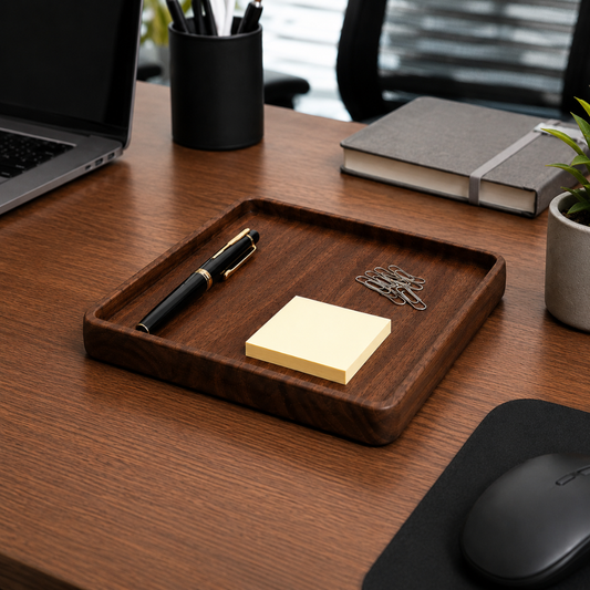 Carpentray Wooden Pen Tray