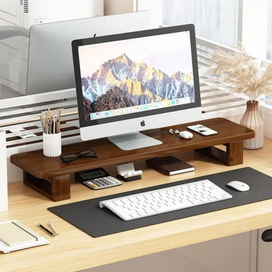 Carpentray Wooden Monitor Riser Stand – Carpentray Home