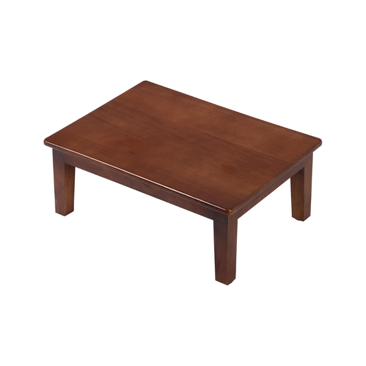 Carpentray Wooden Step Stool (Walnut Brown)