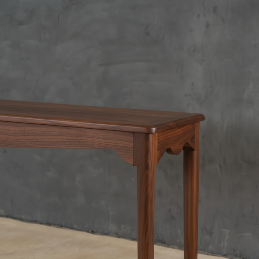 carpentray 150cm long wooden luxury console table