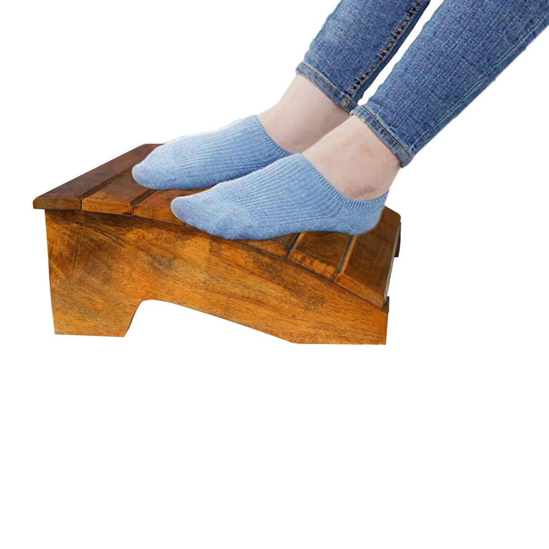 Carpentray Wooden Step Stool (Brown)