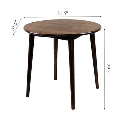 carpentray 32" round dining table