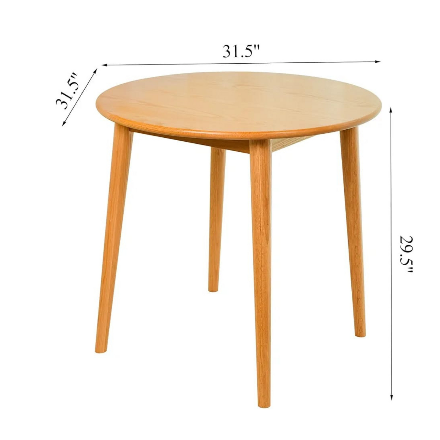 Carpentray 32" Round Dining Table