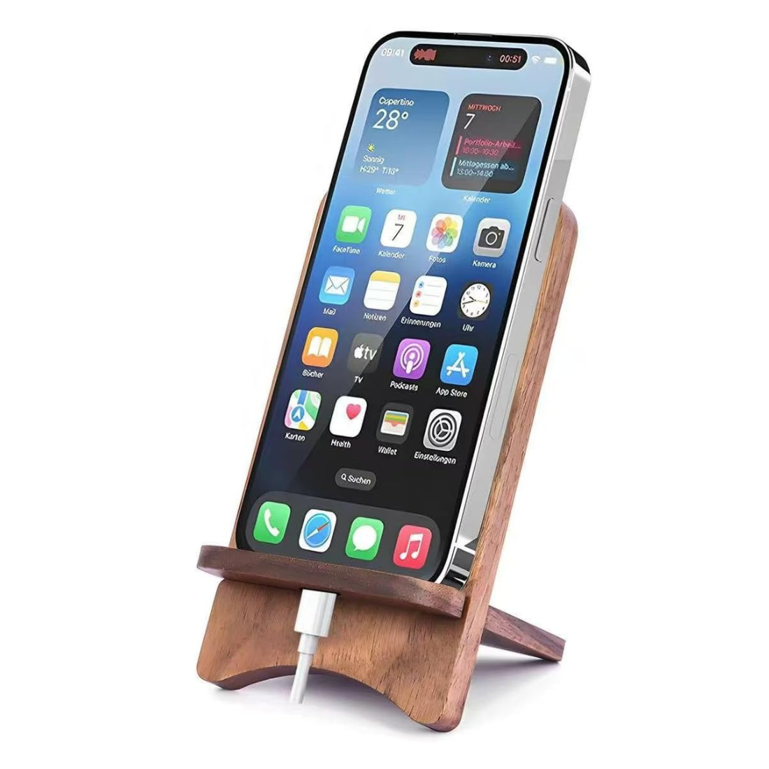 Carpentray Wooden Mobile Stand