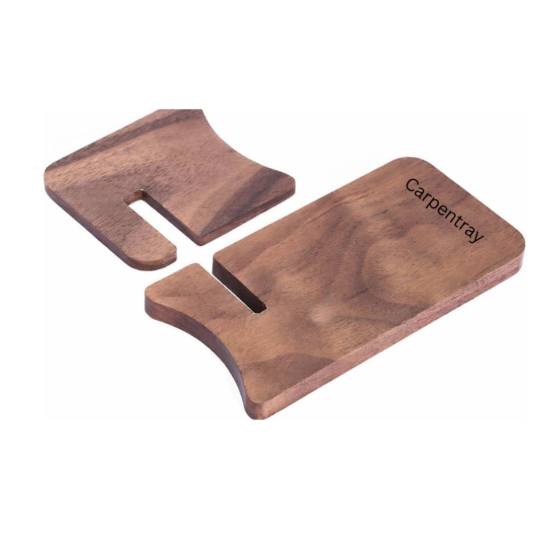 carpentray wooden mobile stand