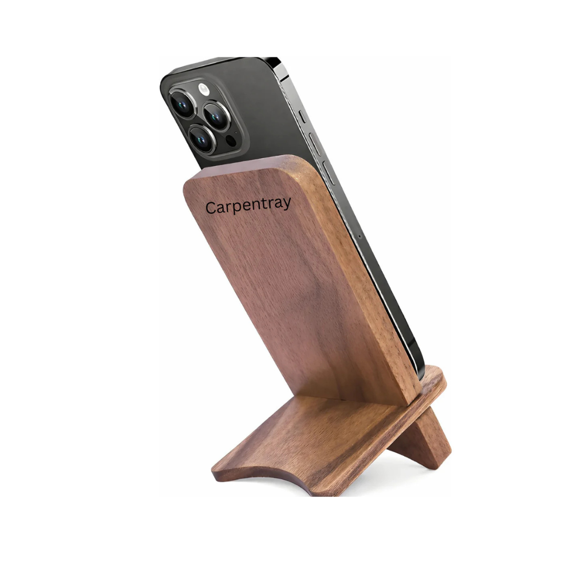 carpentray wooden mobile stand