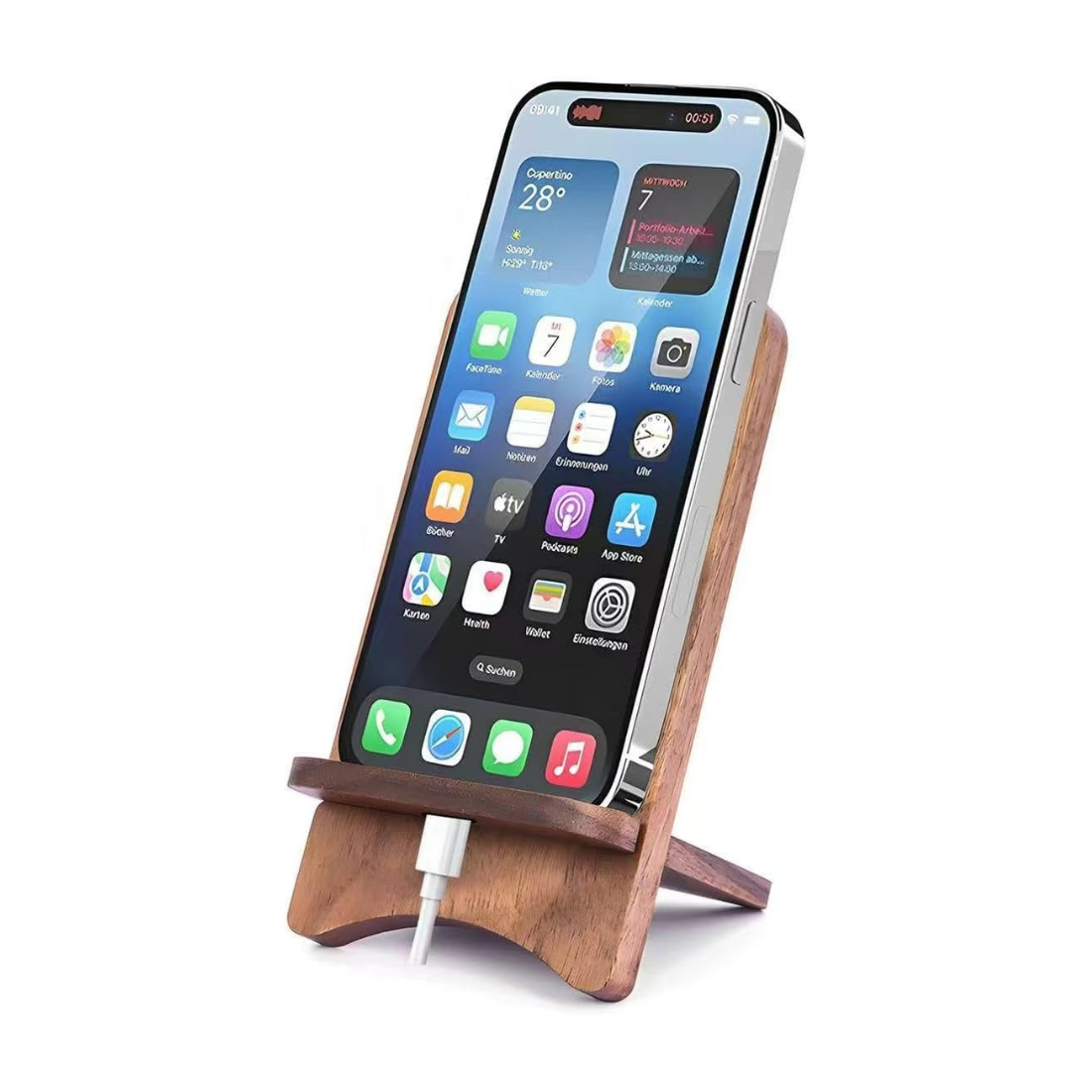 carpentray wooden mobile stand