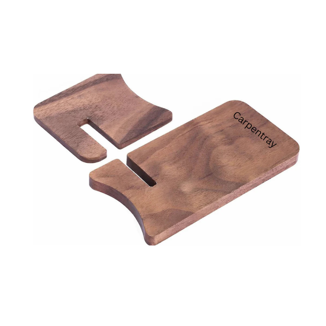 carpentray wooden mobile stand