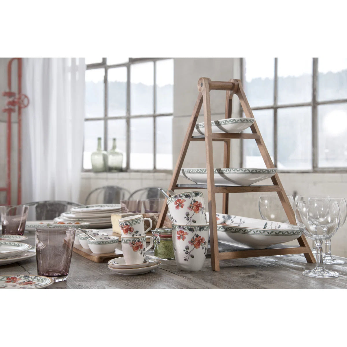 carpentray smole square for living room wooden