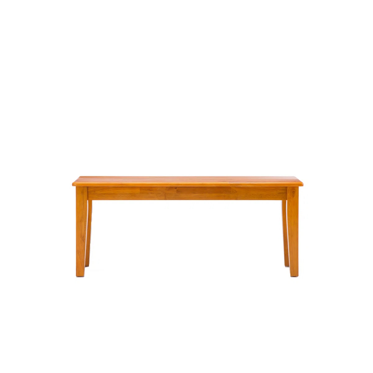 Carpentray 100cm Long Wooden Seating Bench Teak Finish