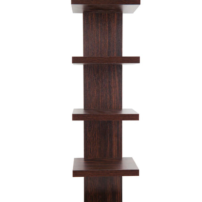 carpentray 5 tier column wall shelf