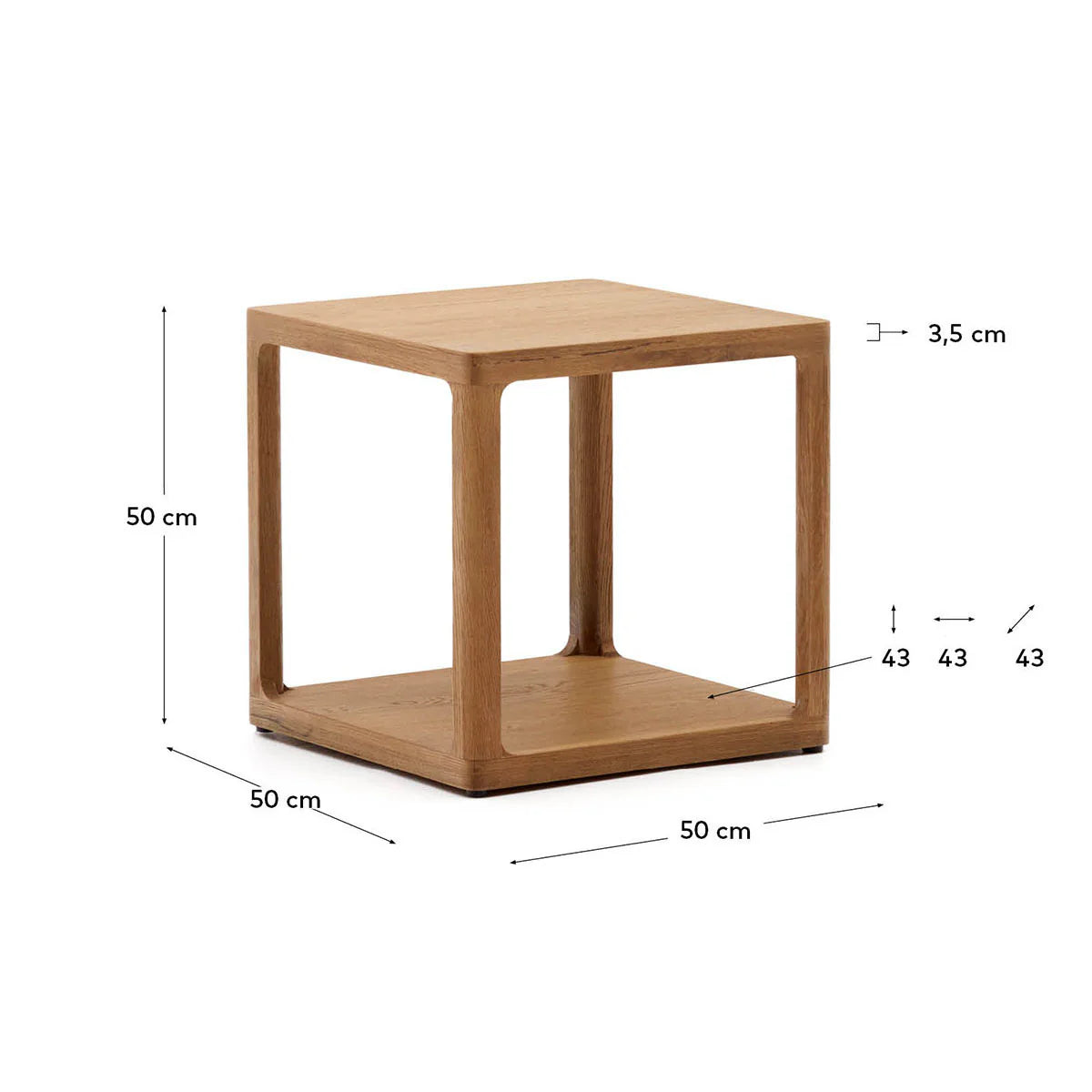 Carpentray Mango Wooden Side Table