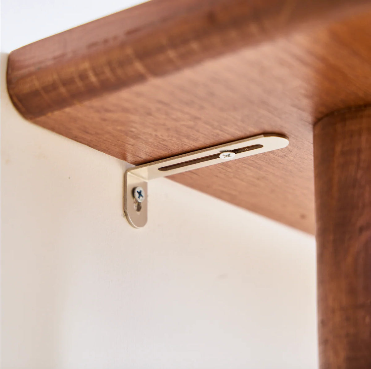 carpentray 120cm long light brown console table | modern wooden entryway table