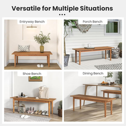 carpentray 100cm long bench
