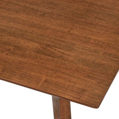 carpentray 30in. square dining table (brown)