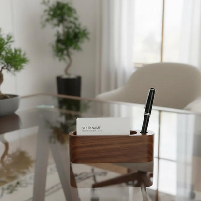 carpentray set of 1 wood place card holders walnut wooden table number holder stands name card