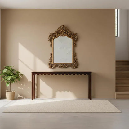 carpentray 80cm long luxury wooden console table