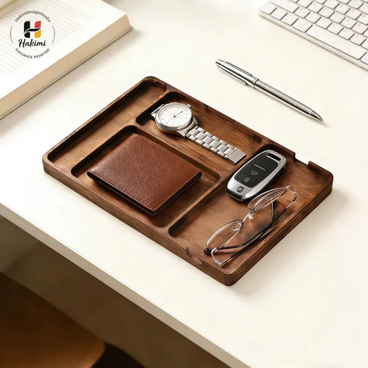 Carpentray Wooden Pen Tray