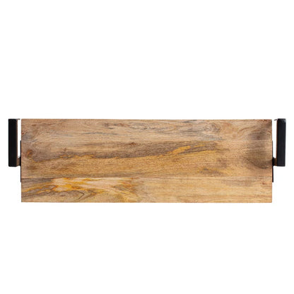 carpentray wooden wall shlef 4 piece floating shelf (set of 1 / natural)