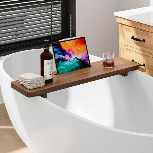 Carpentray Wooden Bathroom Bathtub Tray