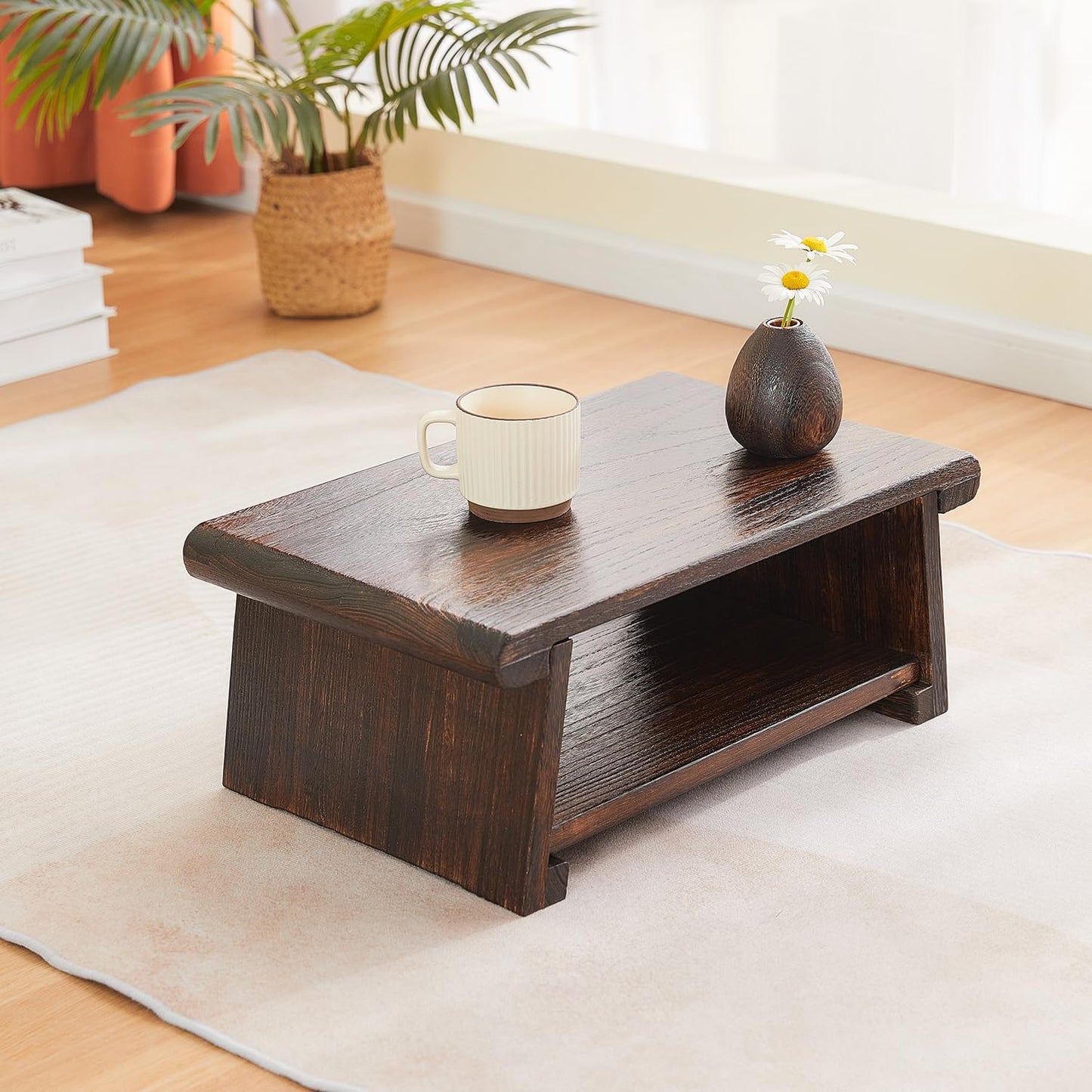 Carpentray Japanese Floor Small Coffee Table