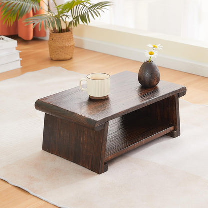 carpentray japanese floor small coffee table
