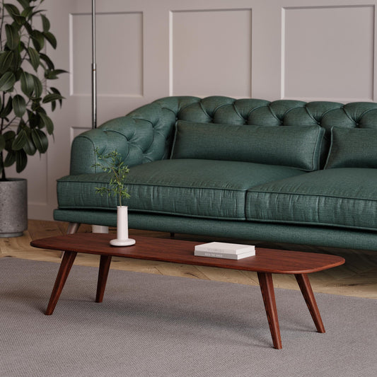 Carpentray Wooden Coffee Table Long  (120x40x30cm)