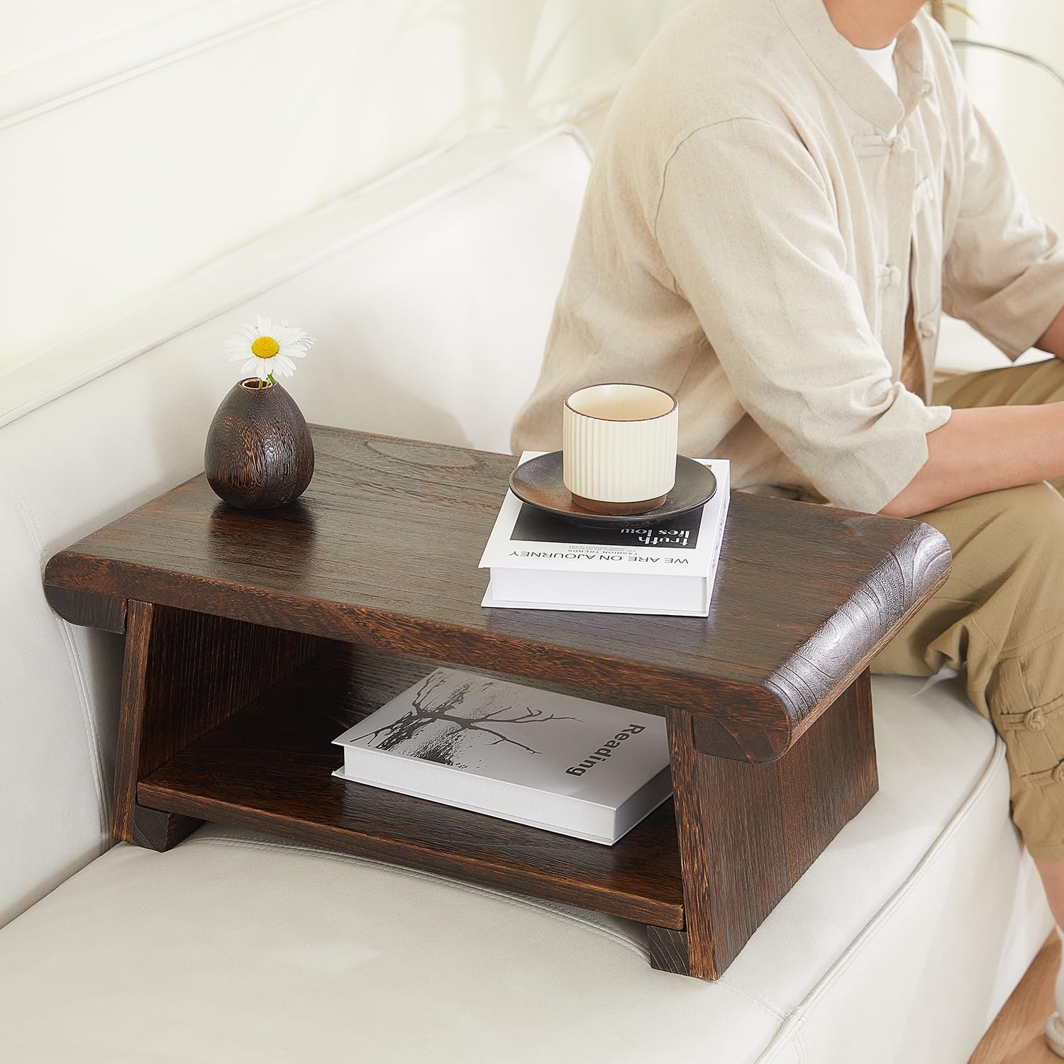 carpentray japanese floor small coffee table