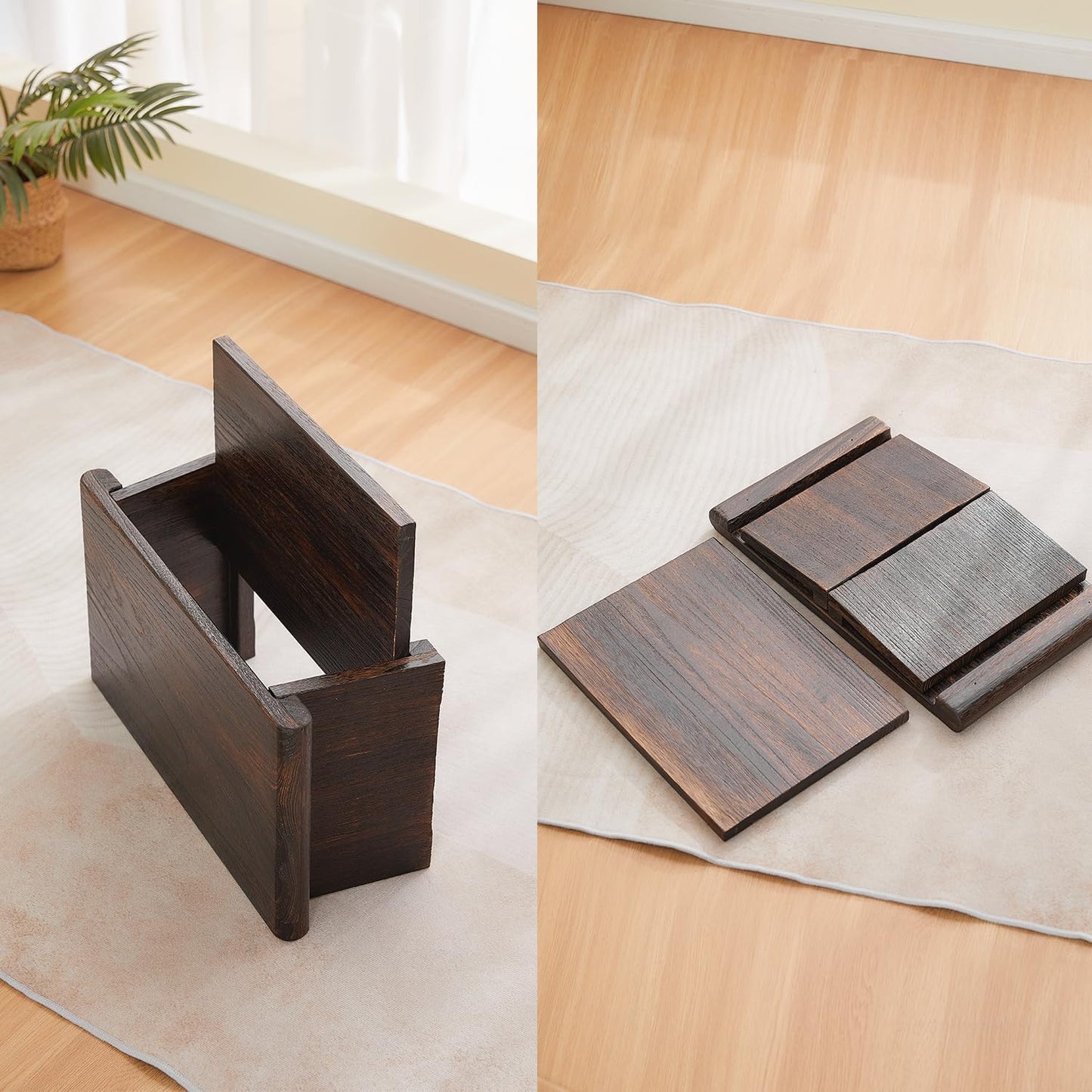 Carpentray Japanese Floor Small Coffee Table