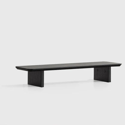 carpentray 100cm long wooden monitor riser (black)